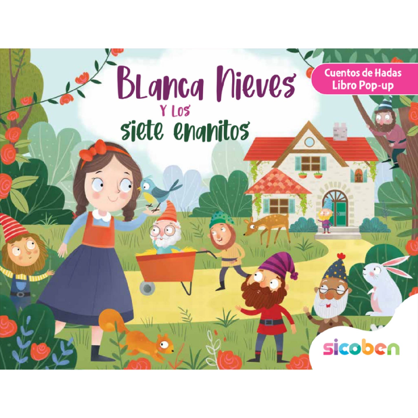 LIBRO LECTURA INFANTIL CON POP UP