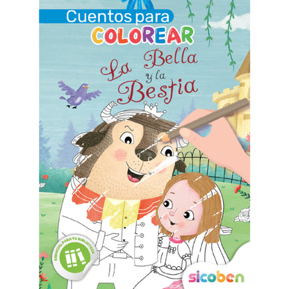 LIBRO CUENTOS PARA COLOREAR SURTIDO