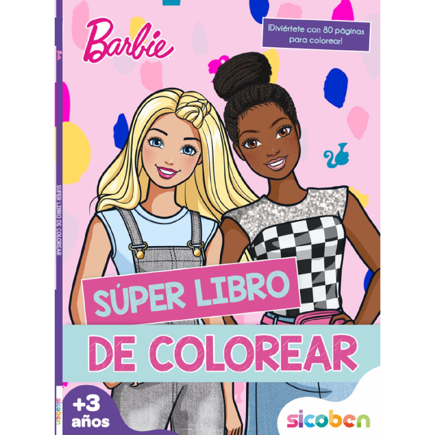 LIBRO SUPER LIBRO DE COLOREAR MATTEL SUR