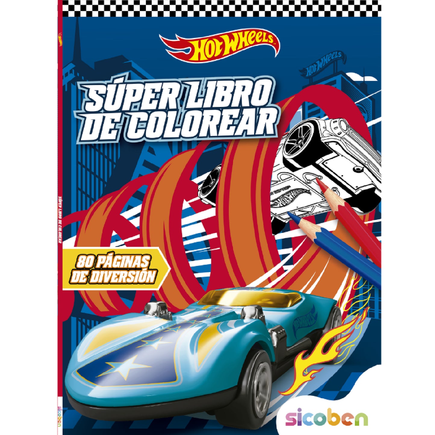LIBRO SUPER LIBRO DE COLOREAR MATTEL SUR