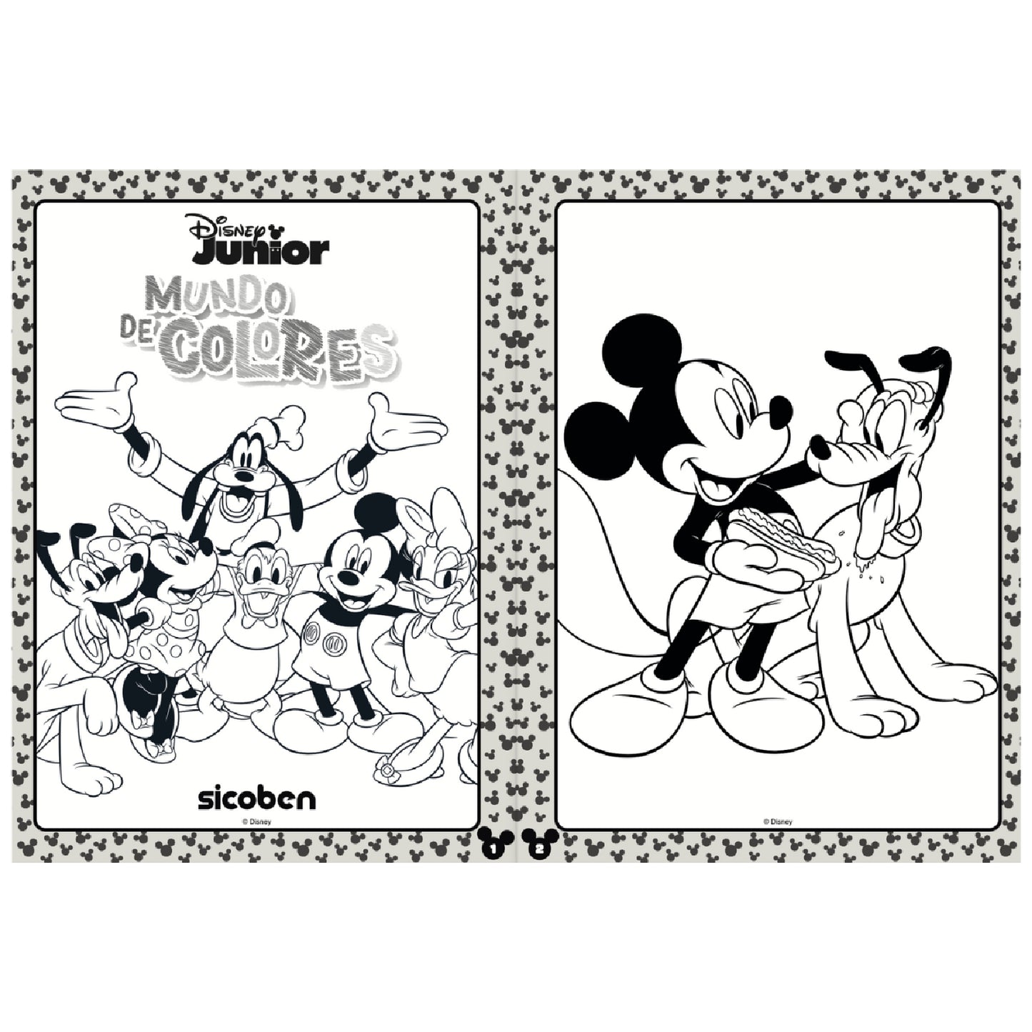 DISNEY COLORING BOOK ASSORTED COLORS