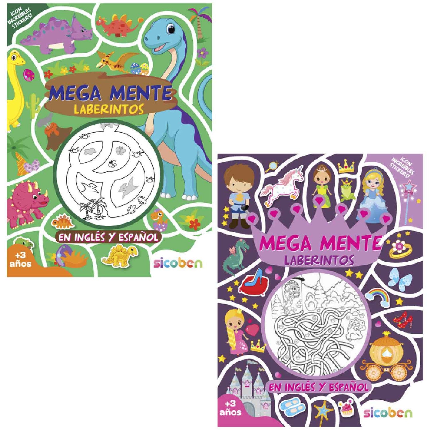 LIBRO ACTIV. MEGAMENTE LABERINTOS