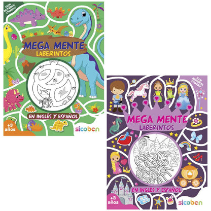 LIBRO ACTIV. MEGAMENTE LABERINTOS