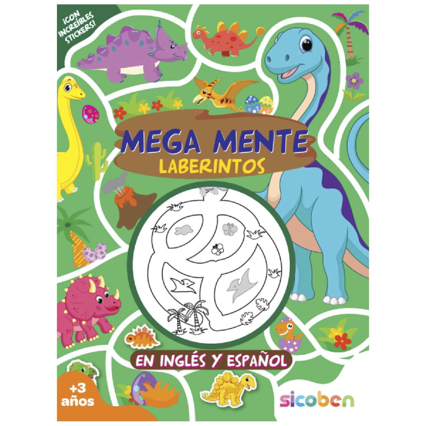 LIBRO ACTIV. MEGAMENTE LABERINTOS