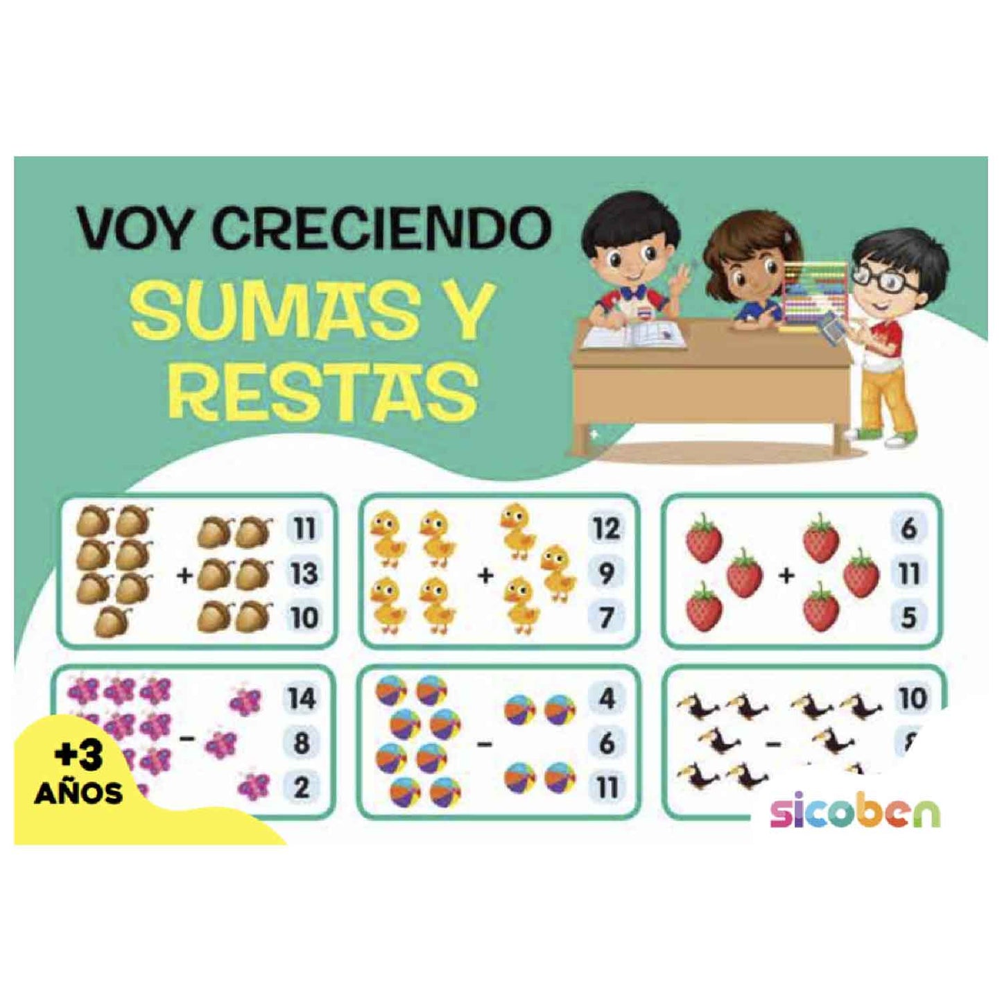 LIBRO APRENDO ACTIV. VOY CRECIENDO SURT.