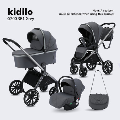 CAR SET DLUXE 3PCS GRAY KIDILO 
