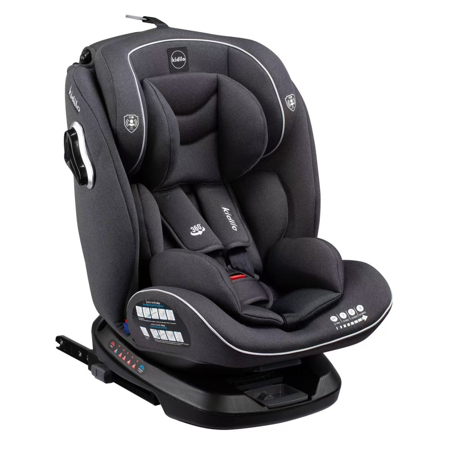 SILLA DCARRO INFANT GRIS OSC KIDILO