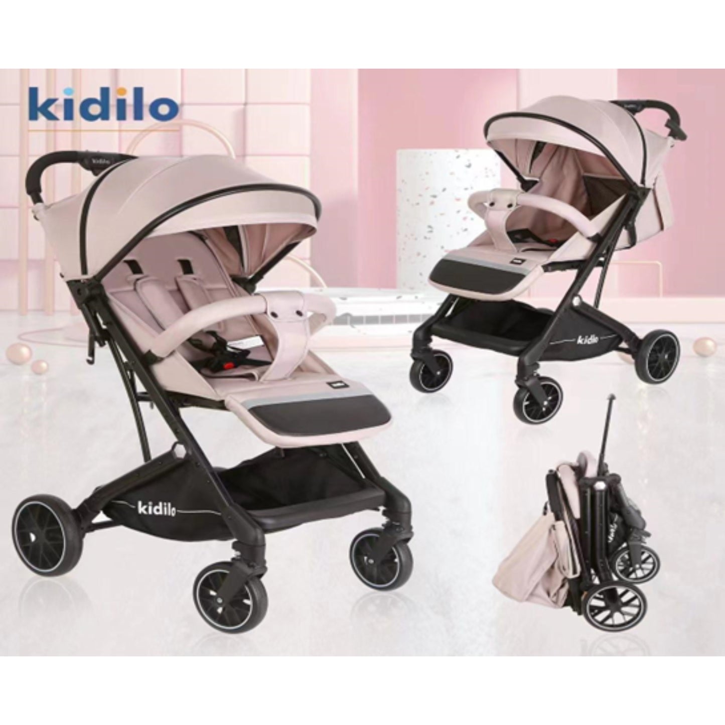 COCHE BASICO KHAKI KIDILO