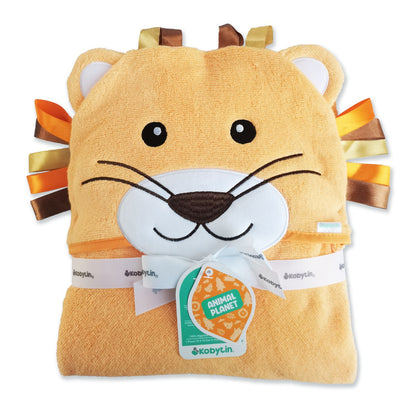 BUTTERFLY / LION HOODED TOWEL