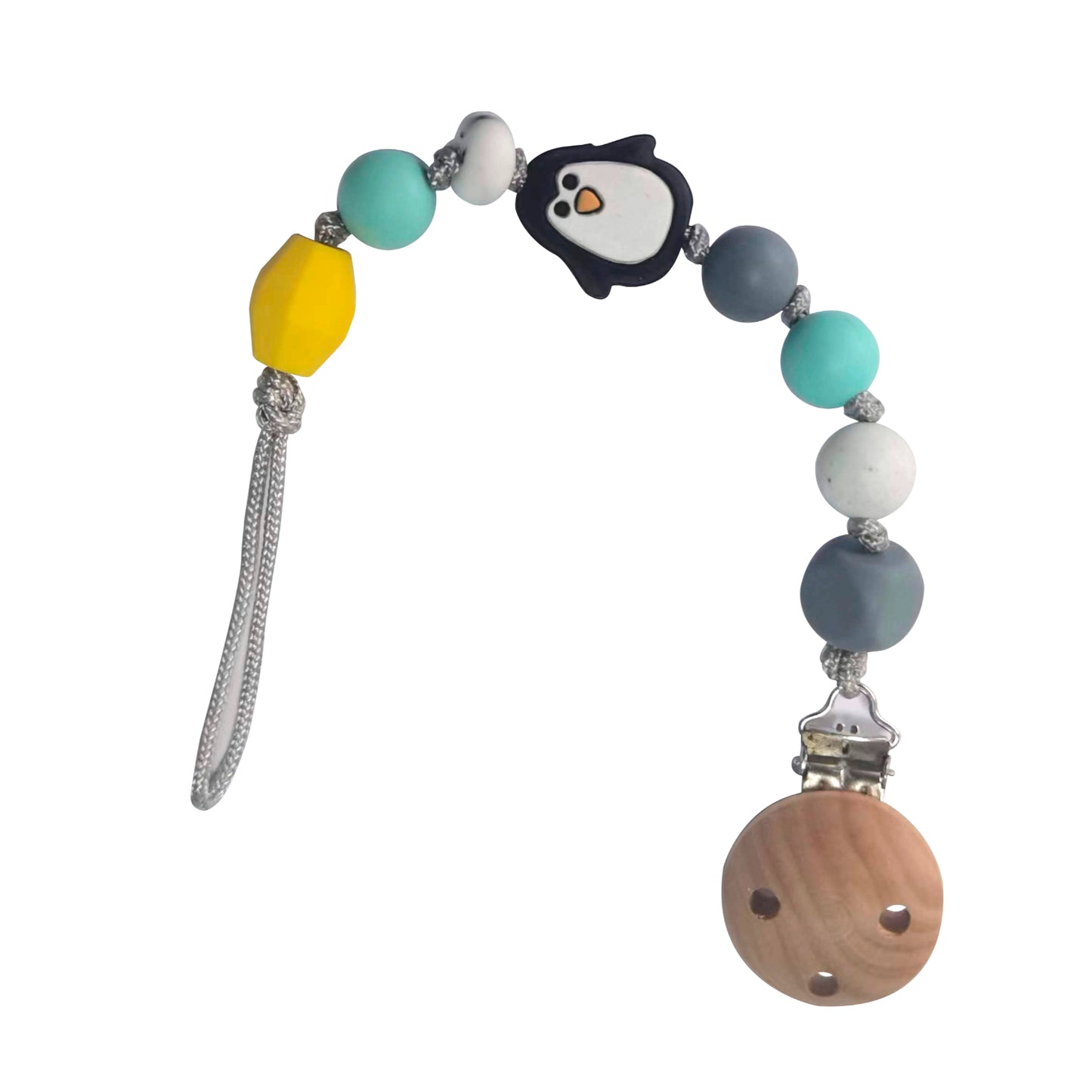 Silicone Pacifier Holder for Boys