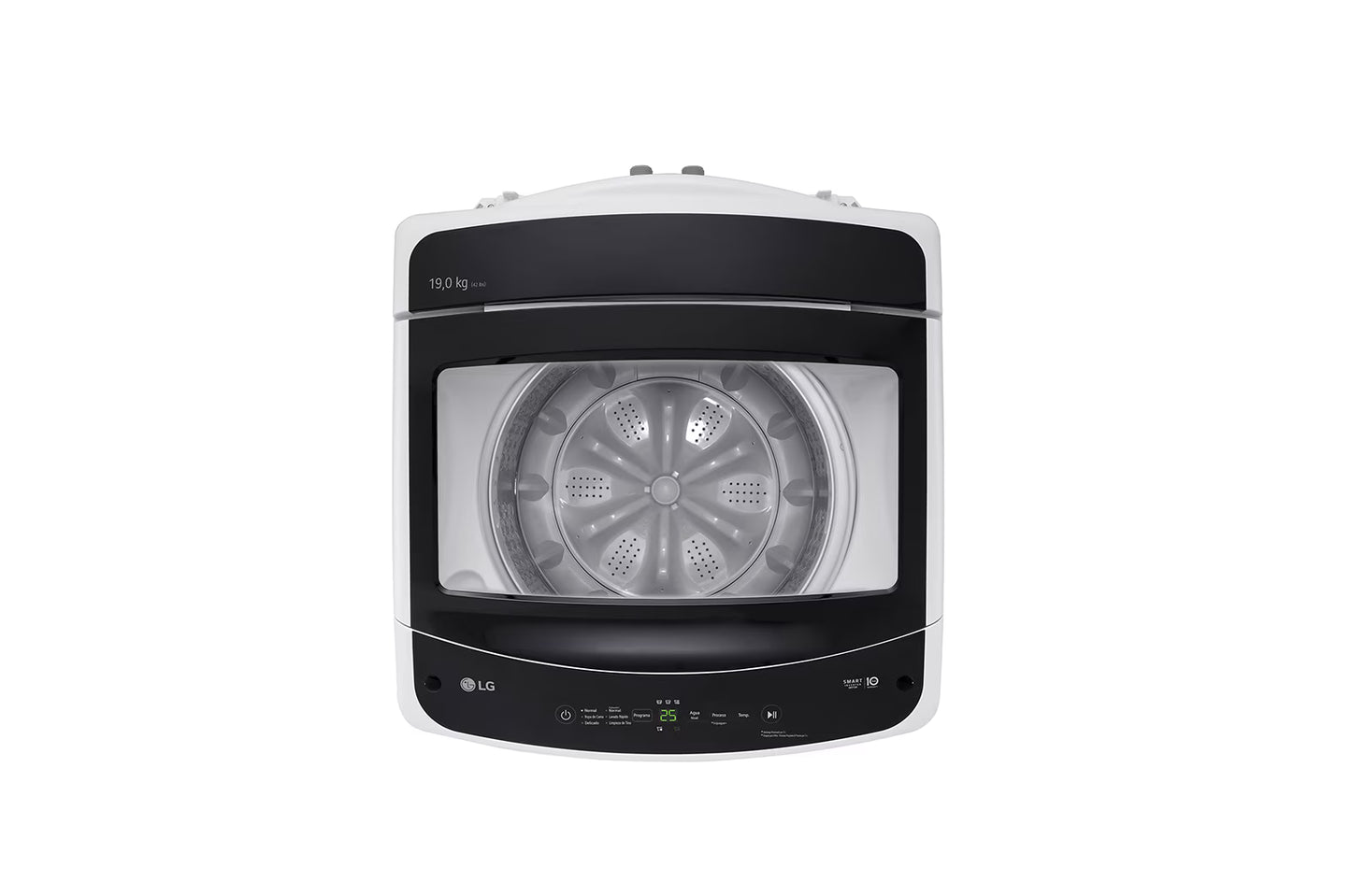 Lavadora Carga Superior 19Kg TurboDrum™ Smart Diagnosis™ color Blanco