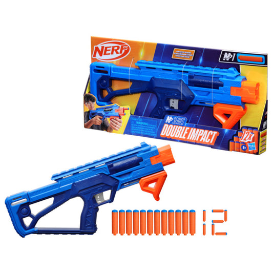 NERF LANZADOR SERIES DOBLE IMPACTO