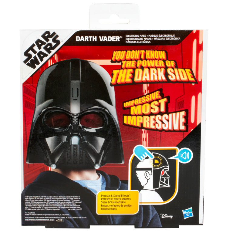SW DARTH VADER ELECTRONIC MASK