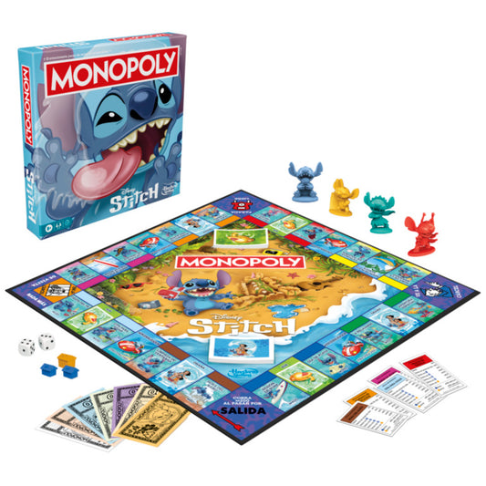 JUEGO D/MESA MONOPOLY STITCH