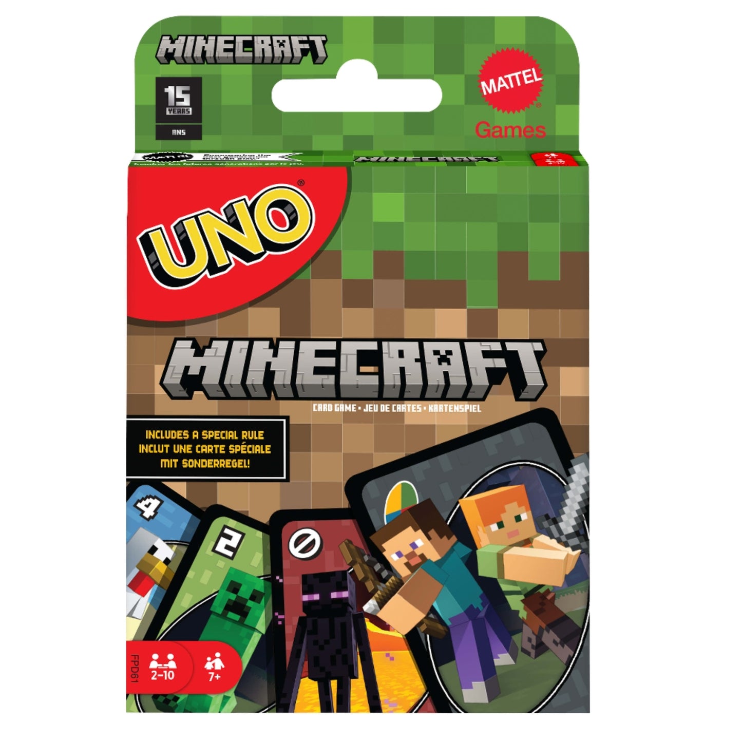 JUEGO MESA UNO MINECRAFT