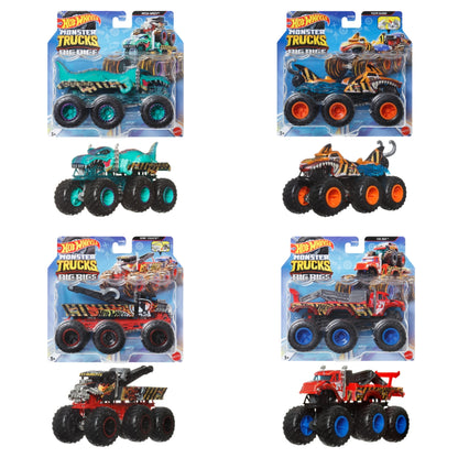 HW MONSTER TRUCK SURT. CAMION REMOLQUE