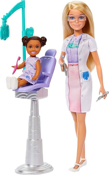 BARBIE CAREER SET WITH DOLL AND NINA