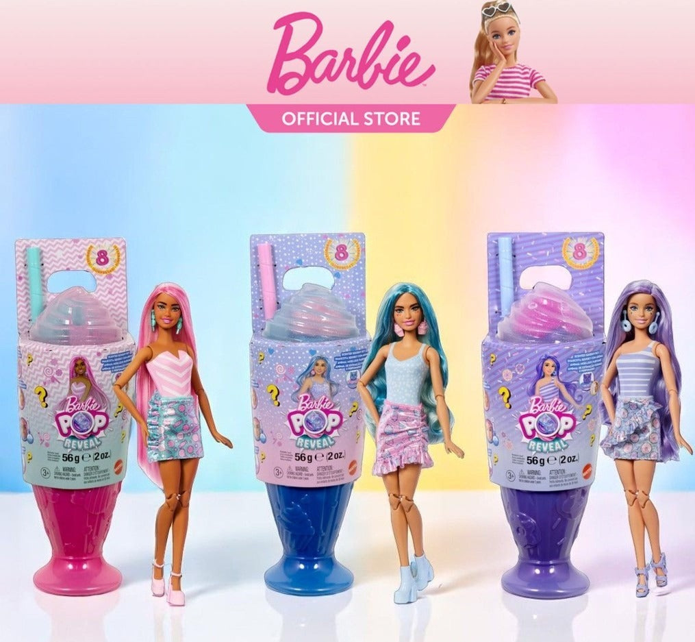 BARBIE POP REVEAL DULCES SORPRESA