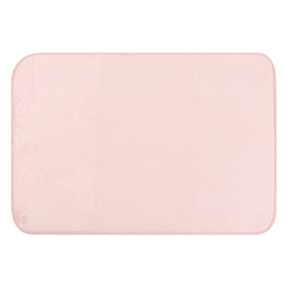Set de Baño Modernhouse: Cortina 100% PEVA + Alfombra Rosa – 2 Pzs