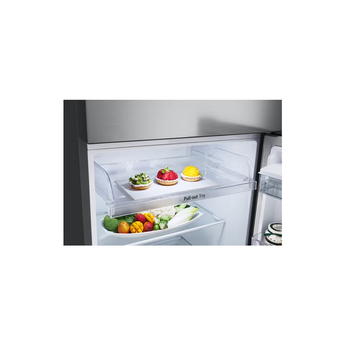 Refrigeradora LG Top Mount 9 Pies VT29WPY Smart Inverter con Door Cooling+ y Dispensador de Agua