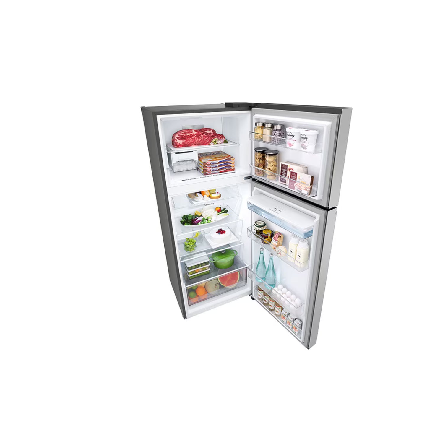 Refrigeradora LG Top Mount 9 Pies VT29WPY Smart Inverter con Door Cooling+ y Dispensador de Agua