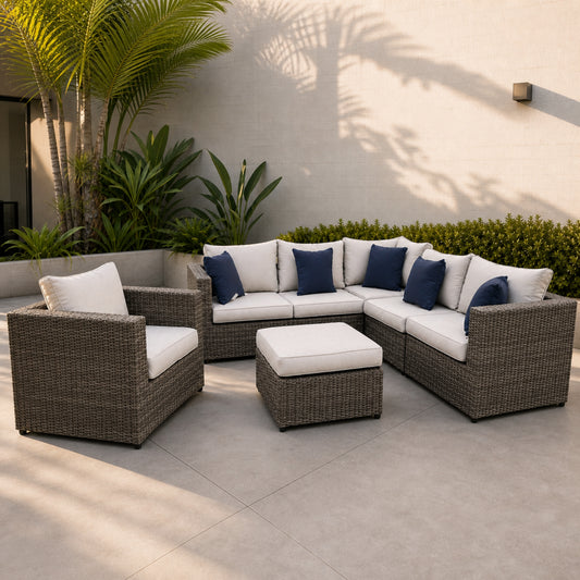 JGO DE PATIO SECC CON SOFA  MESA BLCF