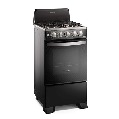 Estufa a Gas 20″ 4 Quemadores Negra – Frigidaire FKGN20C3MYB