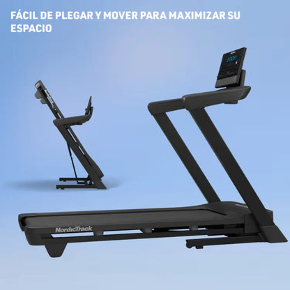Caminadora NordicTrack T Serie 8 NTL10425 con Pantalla LCD, Motor 3.0 CHP y Bluetooth