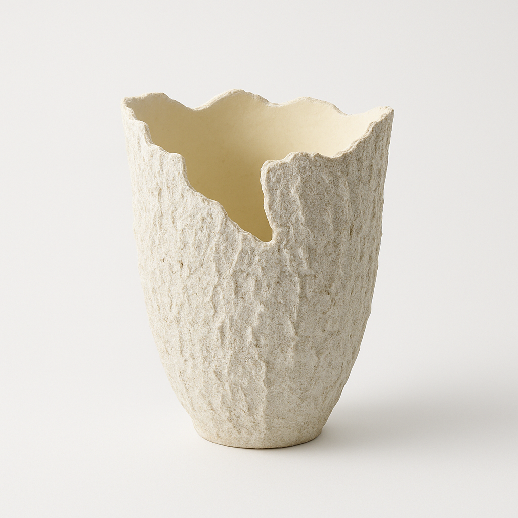 FLORERO CERAMICO GRANDE BL