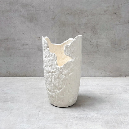 FLORERO CERAMICO GRANDE BL