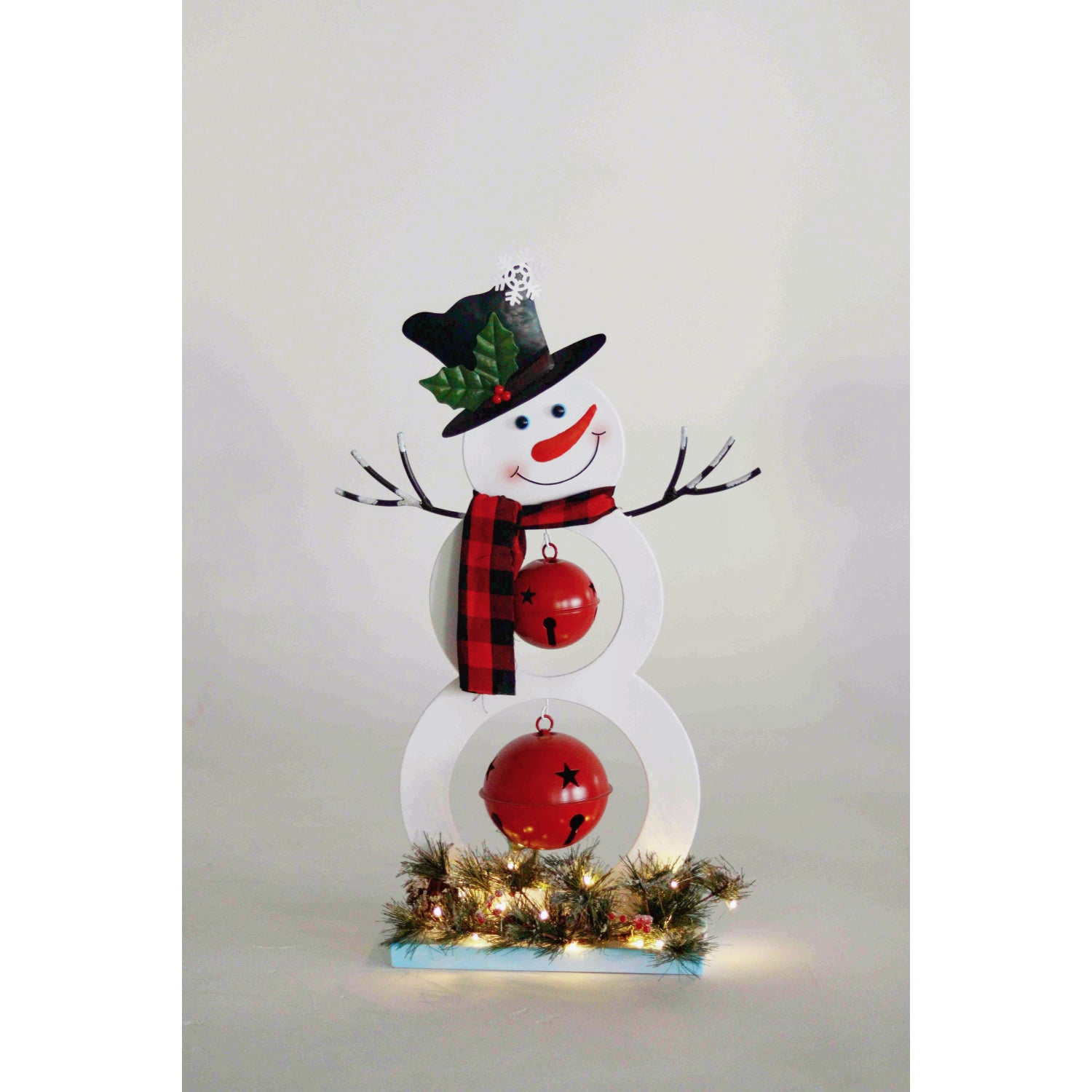 NAV ADORNO METAL FROSTY CLUZ 72CM