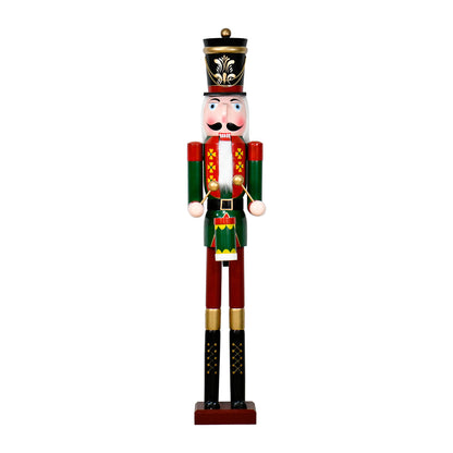 Cascanueces Navideño Gigante de Madera 1.8m
