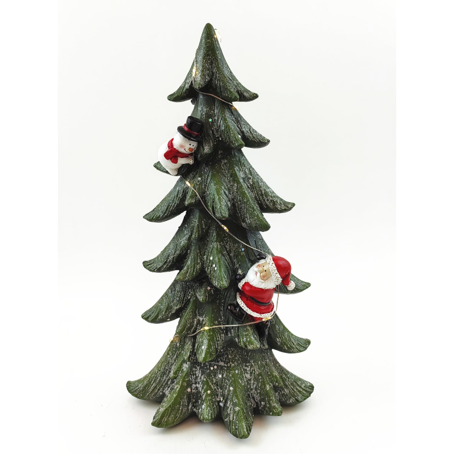 NAV ADORNO ARBOL RESINA 33CM VDE