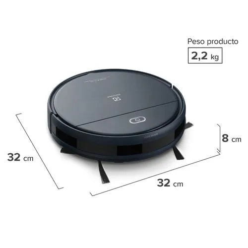 Aspiradora Robot Frigidaire ERB40 4 en 1 con Filtro HEPA, Función Mopa y Autonomía de 90 Minutos
