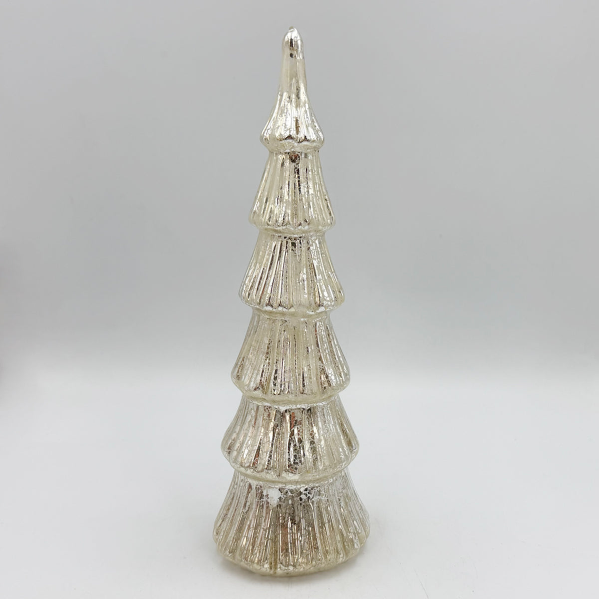 NAV ADORNO LED VIDRIO ARBOL ORO