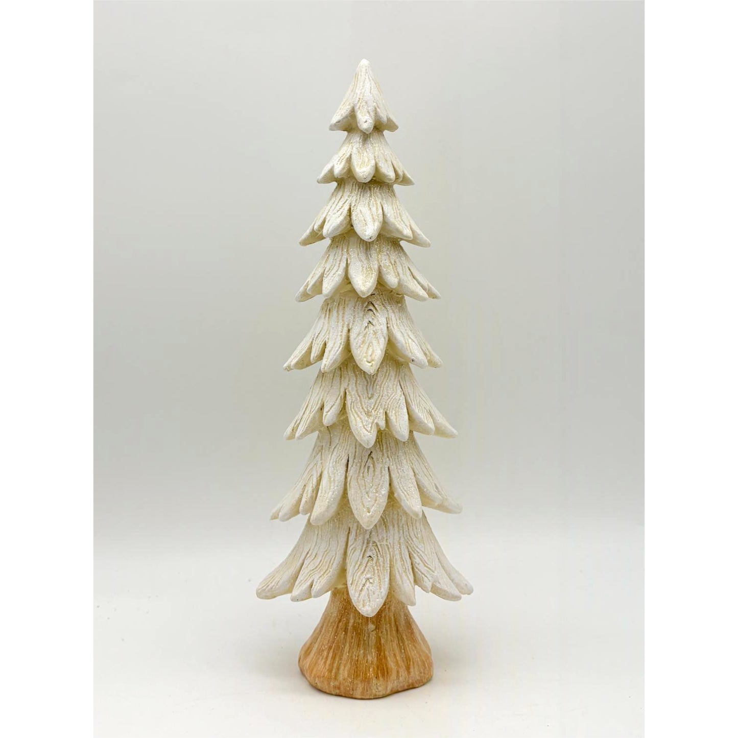 NAV ADORNO ARBOL RESINA WHT 31CM