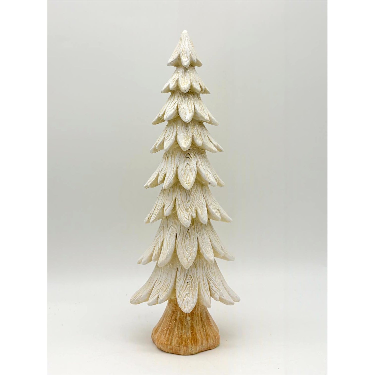 NAV ADORNO ARBOL RESINA WHT 31CM