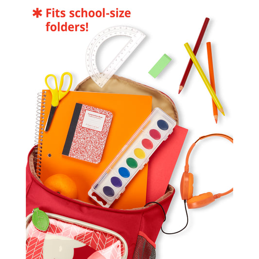Mochila Escolar Skip Hop Zoo Fox - Tamaño Grande | Modelo 9L750810