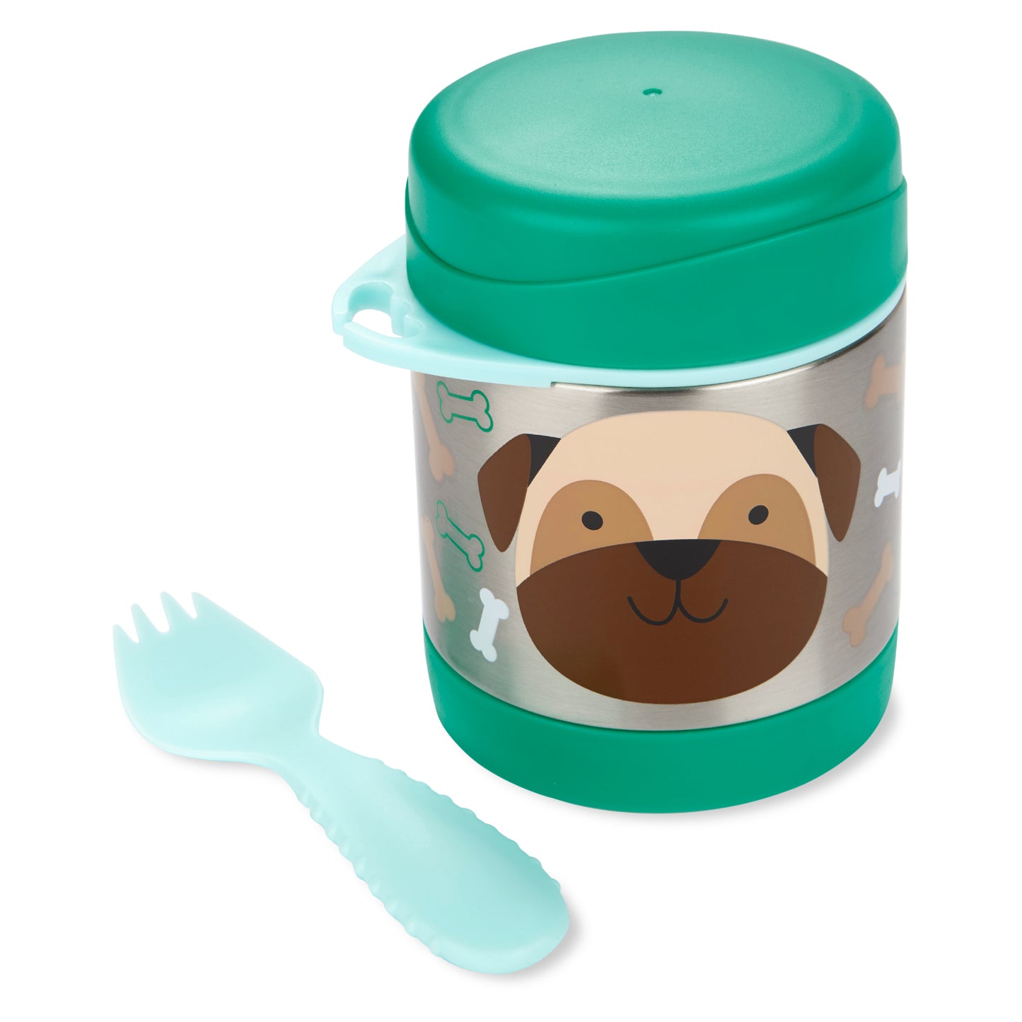 Tarro Térmico para Comida Skip Hop Zoo Pug Acero Inox | Modelo 9L510210