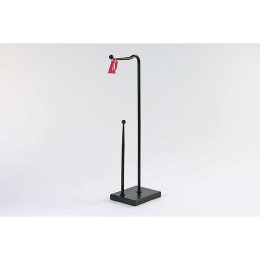 Dispensador de Papel Higiénico de Pie de 62 cm | Color Negro