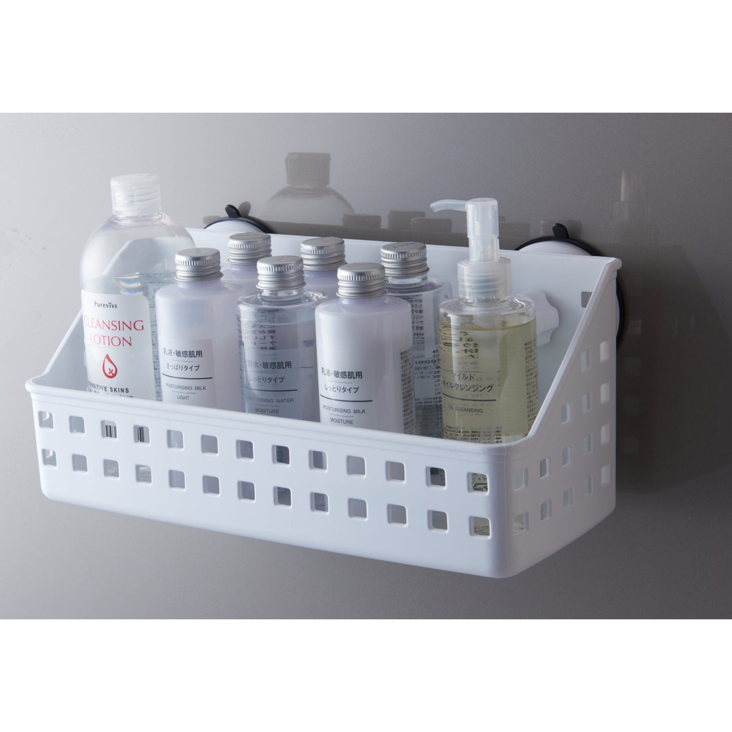 Organizador Alargado para Baño 31x14 cm - Color Blanco