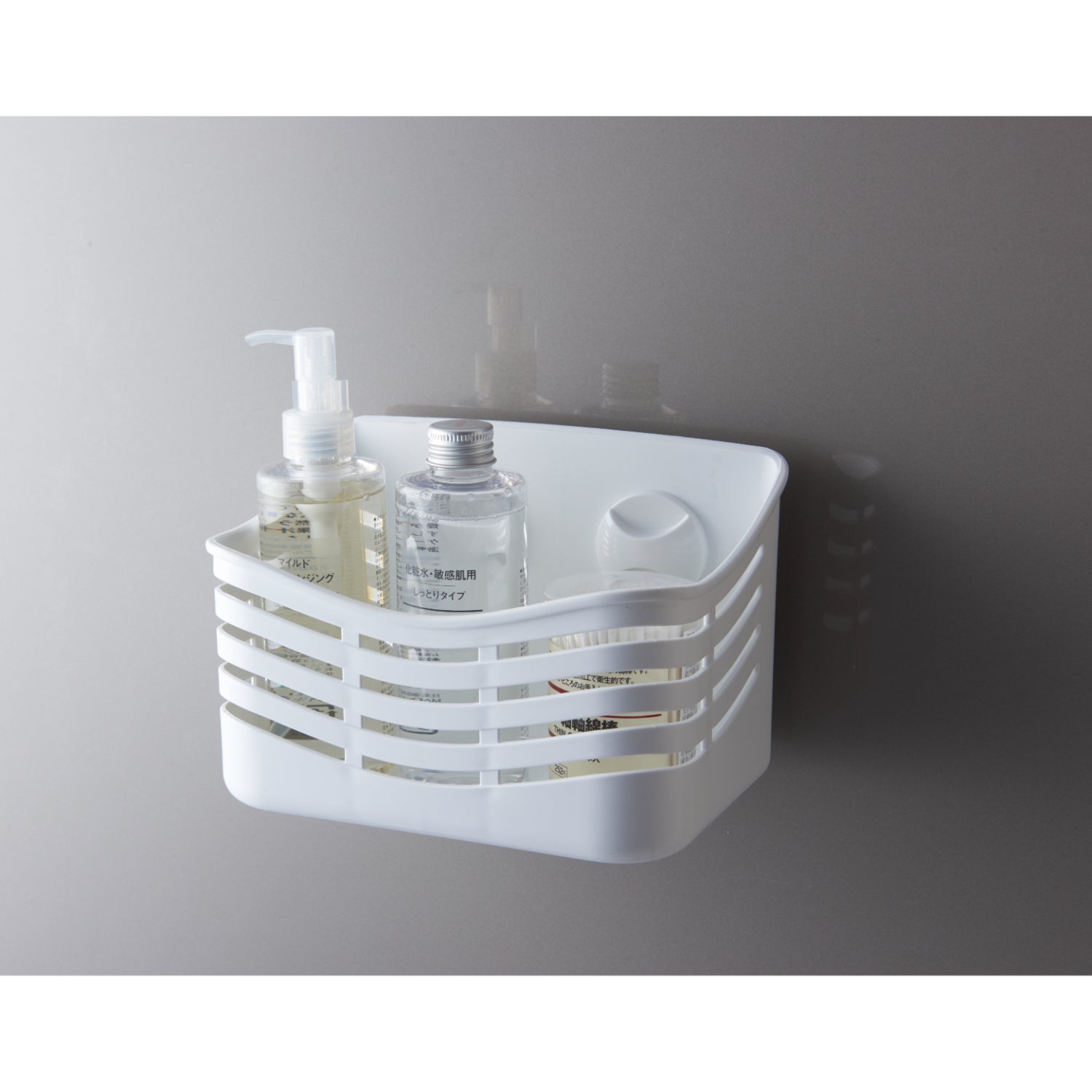 Organizador Compacto para Baño 20x14x13 cm - Color Blanco