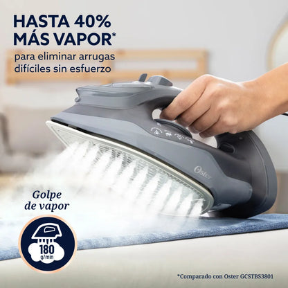 PLANCHA DE VAPOR AEROGLIDE CERAMICA NEGR