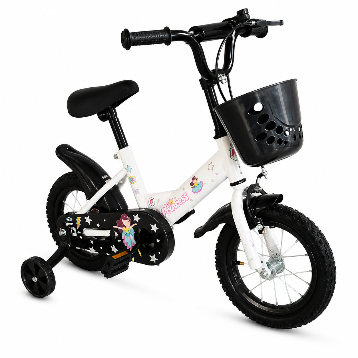Bicicleta Infantil Forza Aro 12" con Canasta Blanca SDL-51B