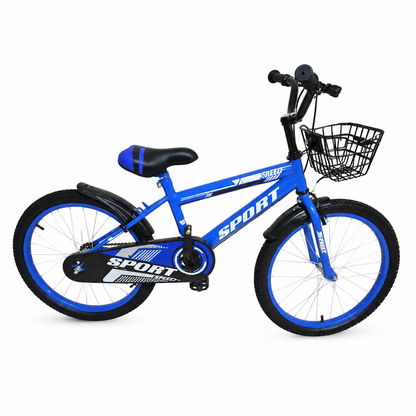 Bicicleta Forza Aro 20" con Canasta Metálica Azul SDL-50