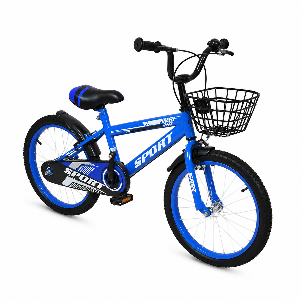 Bicicleta Forza Aro 20" con Canasta Metálica Azul SDL-50