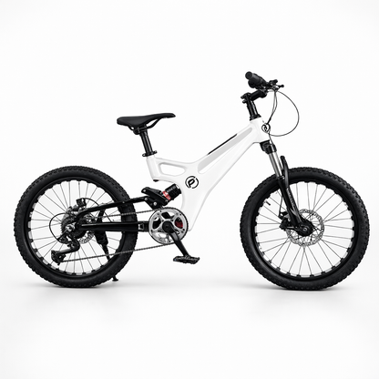 BICICLETA ARO 20 DOBLE SUSPENSIONL BL