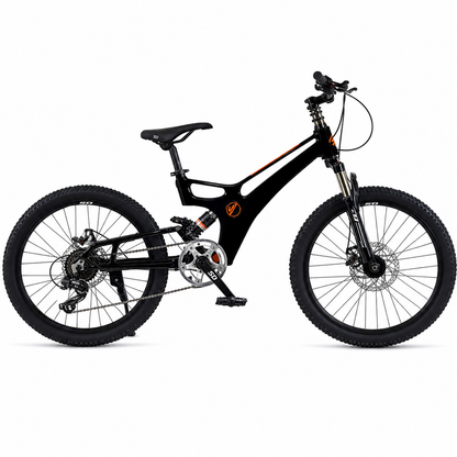 Bicicleta Forza Aro 20" Doble Suspensión Negra SDL-33PN