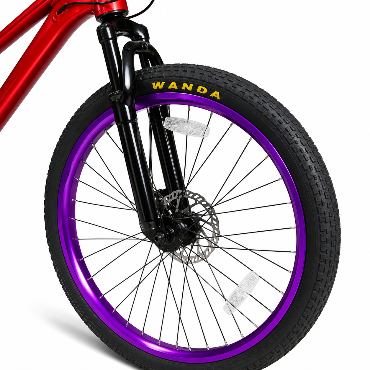 Bicicleta Forza Aro 26" Doble Suspensión Negro/Rojo SDL-08N