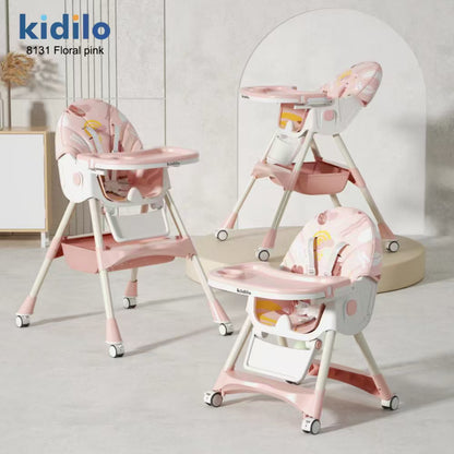 SILLA DE COMER BASICA AJUSTABLE SURTIDA KIDILO